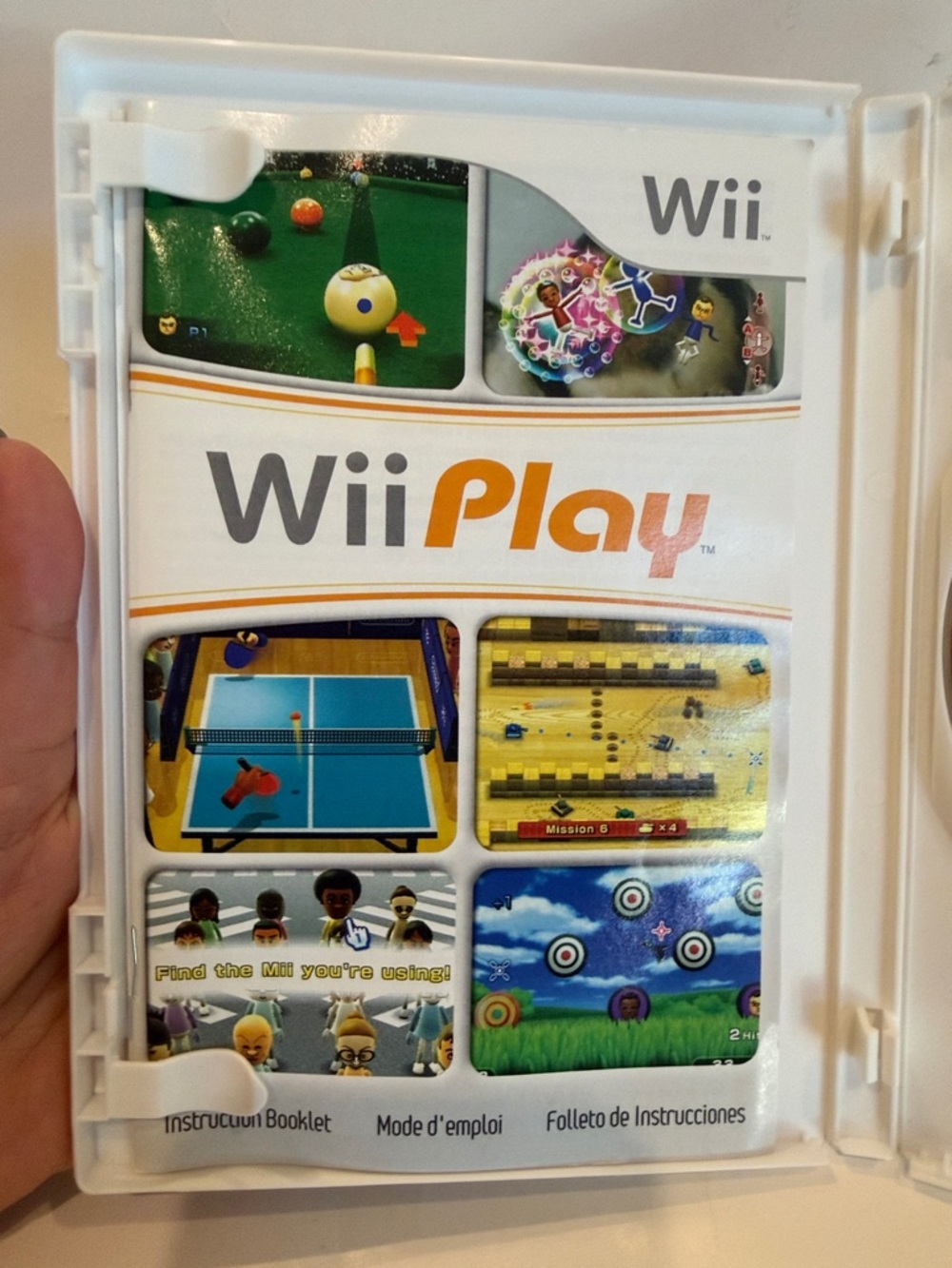 Nintendo Wii Play (White) - Multi-Color Artwork Untested - Picture 3 of 5